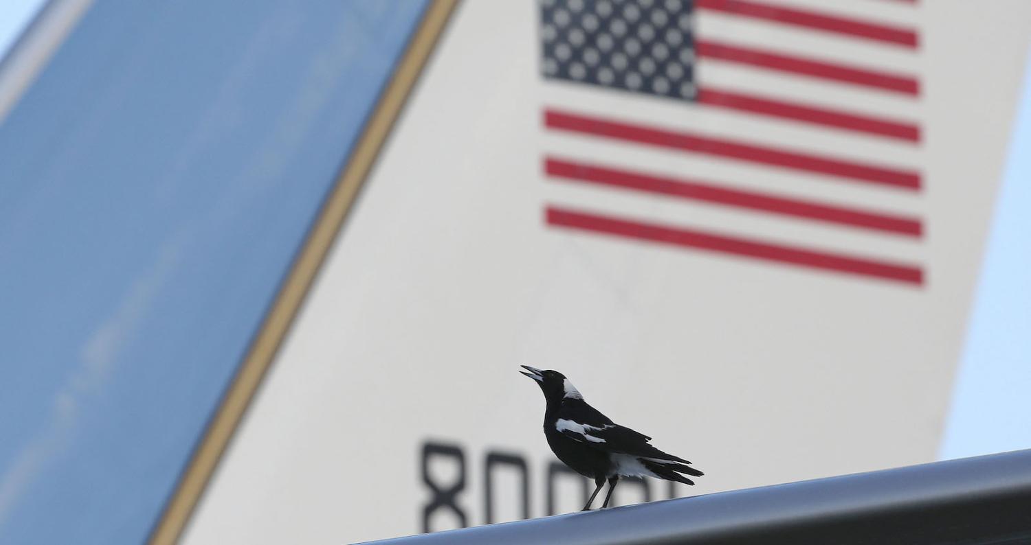 Australia is generally well placed to have frank conversations with the United States (Rob Griffith via Getty Images)